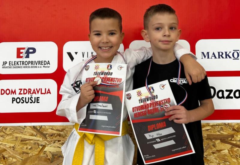 Mostarski Taekwondo klub Cro Star briljirao na Otvorenom Prvenstvu Herceg-Bosne